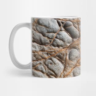 Fragile Orange Volcanic Veins Mug